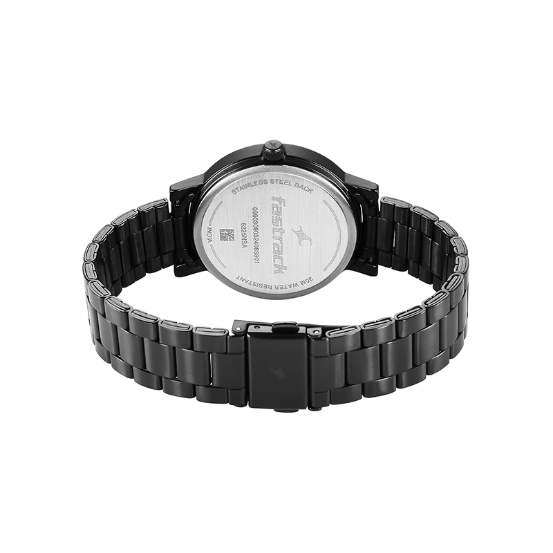 Fastrack Tick Tock Quartz 6225NM01 Multifunction Analog Stainless Steel Strap Men's Watch - official view 4
