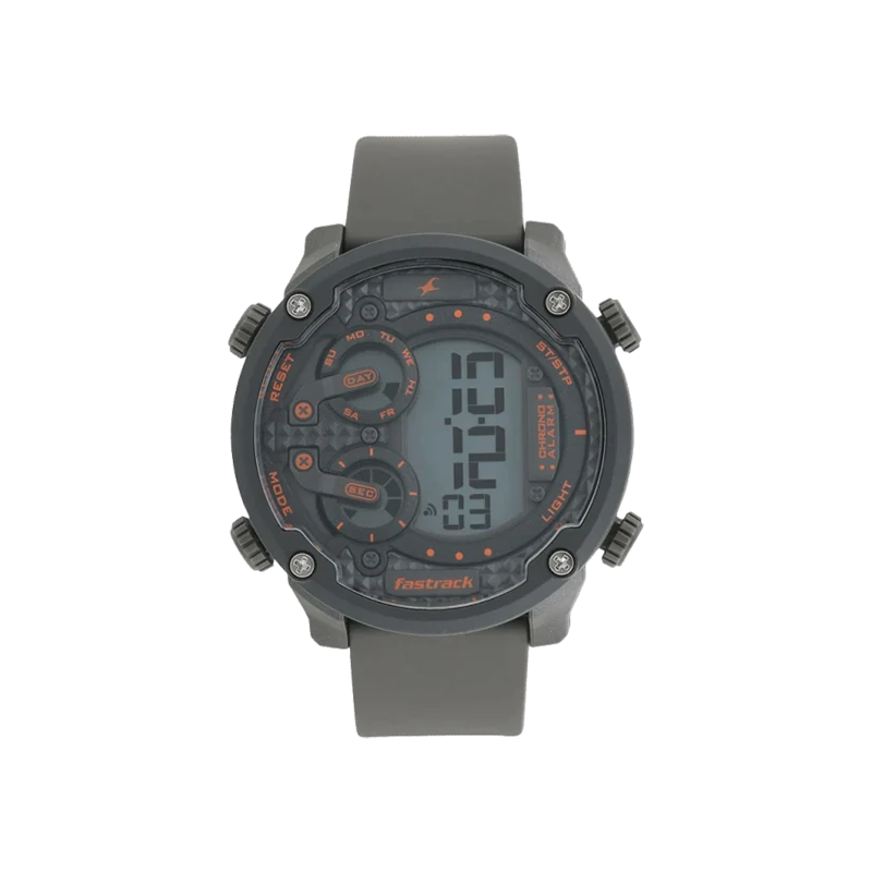 Fastrack Trendies 38045PP03 Digital Silicone Strap Men's Watch