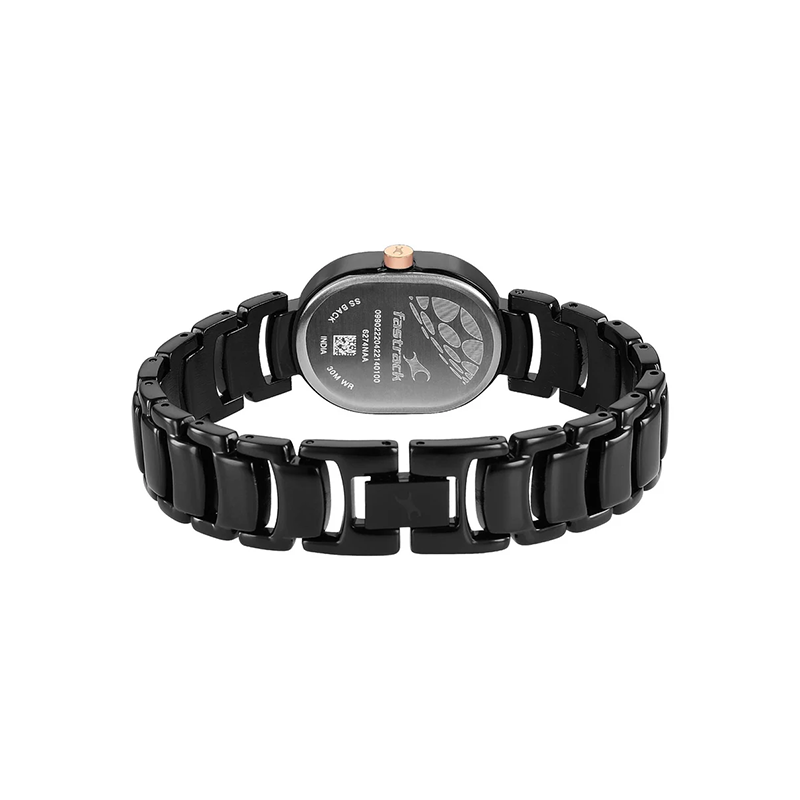 Fastrack Uptown Retreat 6274KM01 Quartz Analog Metal Strap Women's Watch - official view 3