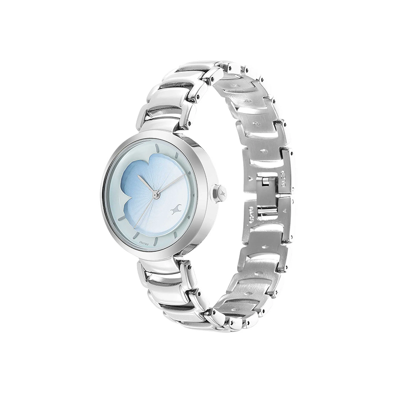 Fastrack Uptown Retreat 6277SM01 Analog Stainless Steel Women's Watch - official view 3