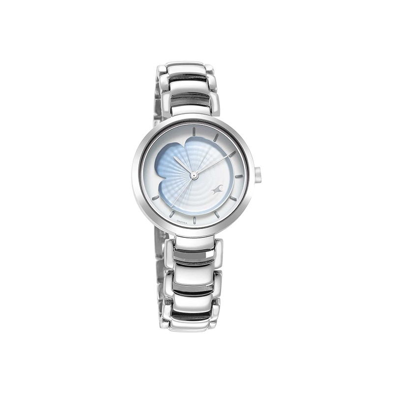 Fastrack Uptown Retreat 6277SM01 Analog Stainless Steel Women's Watch - official view 2