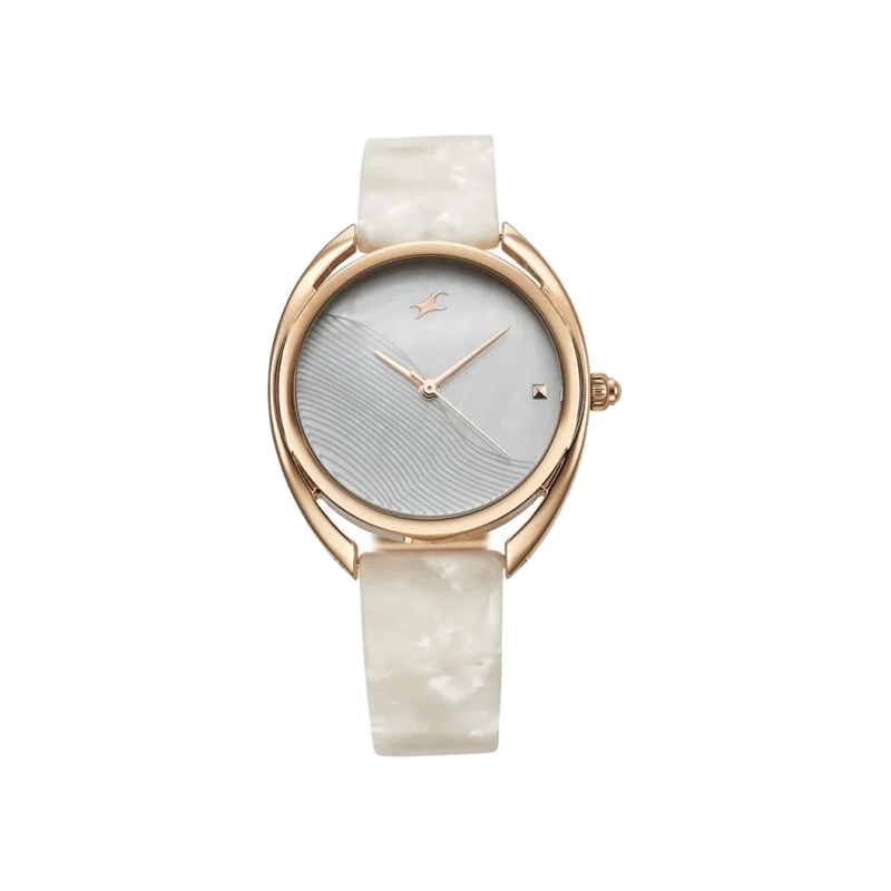 Fastrack Younique 68036KD03 Quartz Analog Metal Strap Women's Watch