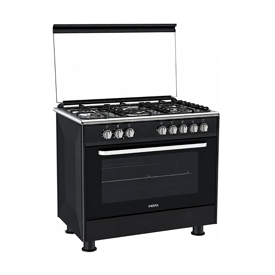 Fiesta FE96G5-SB 105L Gas Oven with 5 Burner