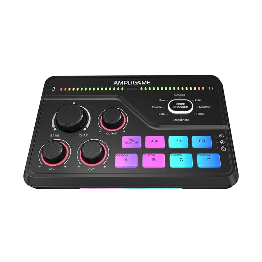 FIFINE AmpliGame SC8 Audio Mixer