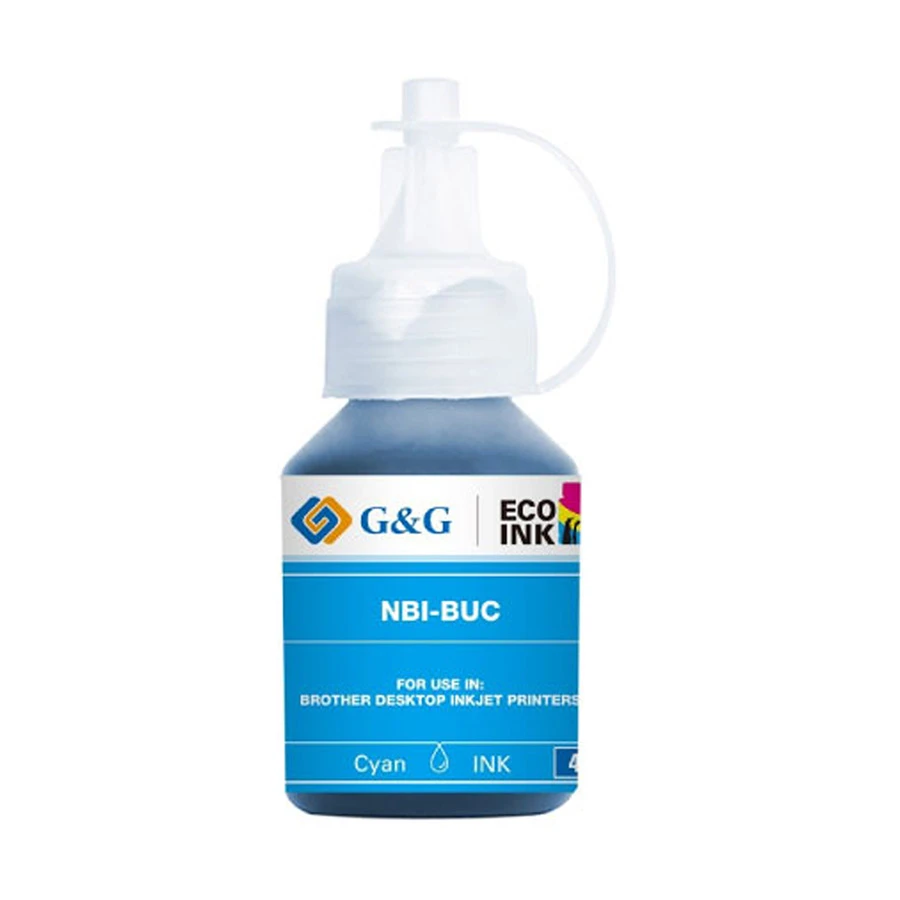 G&amp;G G&G BT5000 48ml Cyan Ink Bottle #NBI-BUC-48ml