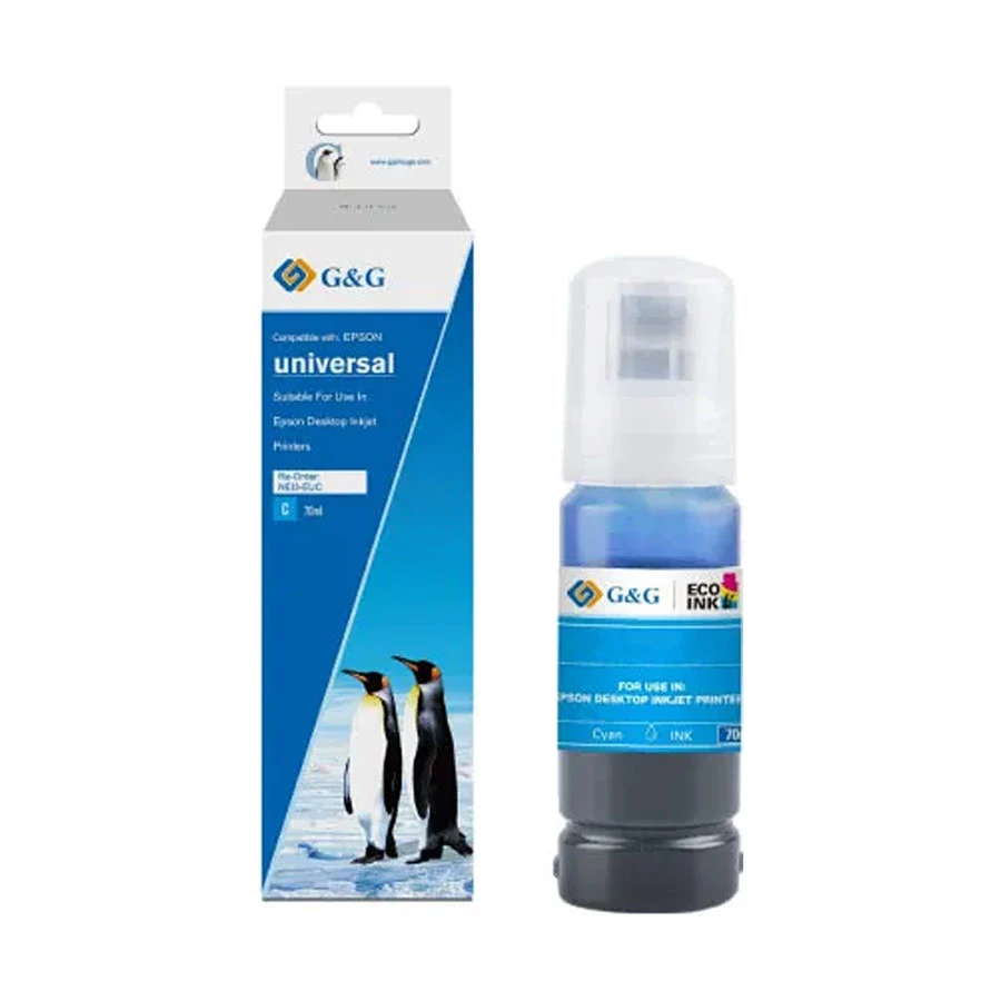 G&amp;G G&G EP-003 70ml Cyan Ink Bottle #NEI3-EUC-70ml-C