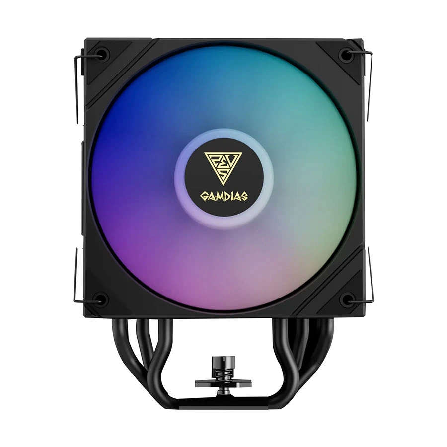 GAMDIAS BOREAS M2-51D ARGB Air CPU Cooler with Digital Display