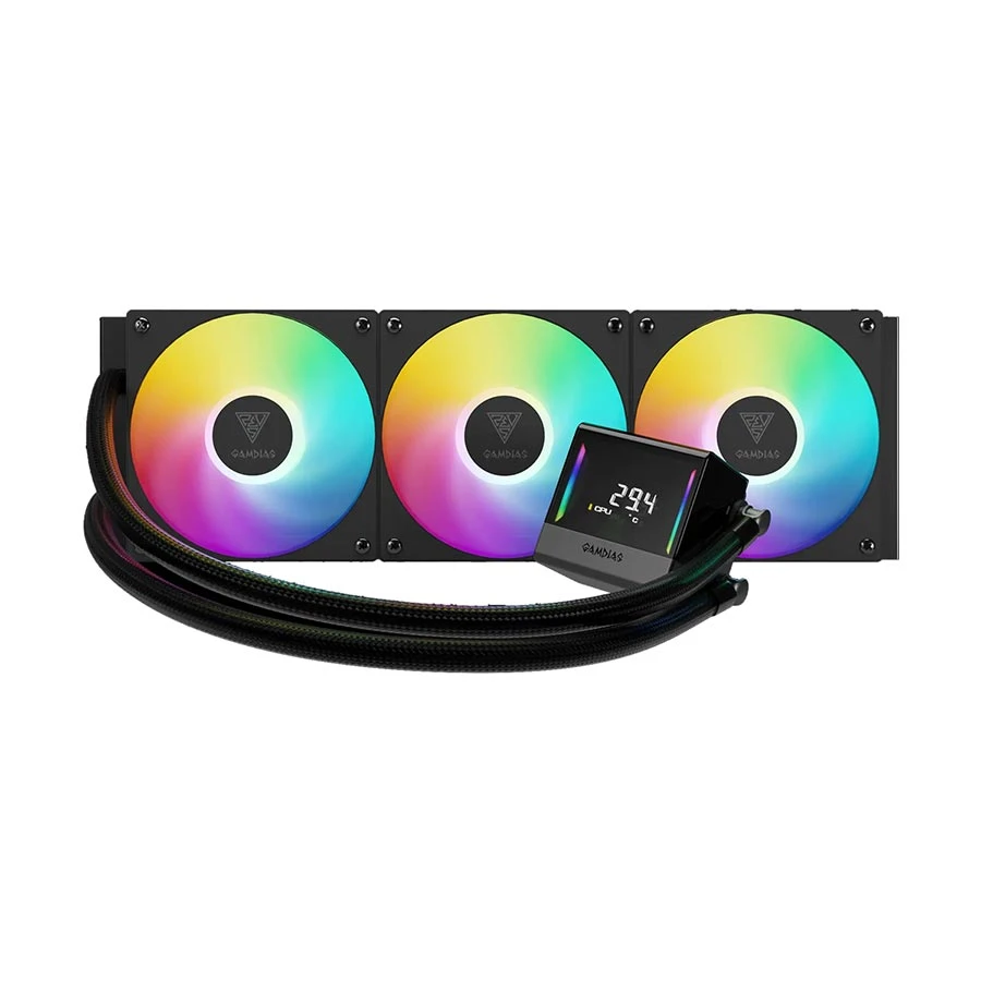 GAMDIAS CHIONE E4-360 V2 AIO RGB Liquid CPU Cooler