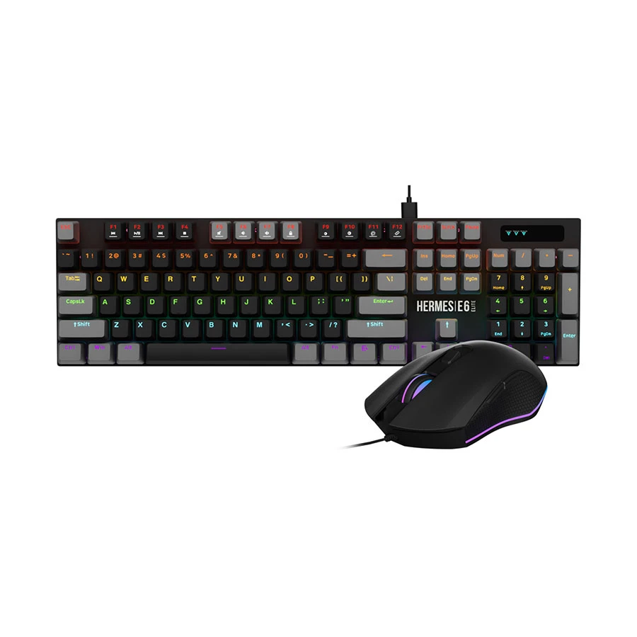 GAMDIAS HERMES E6 ELITE 2-IN-1 Wired Gaming Keyboard & Mouse Combo