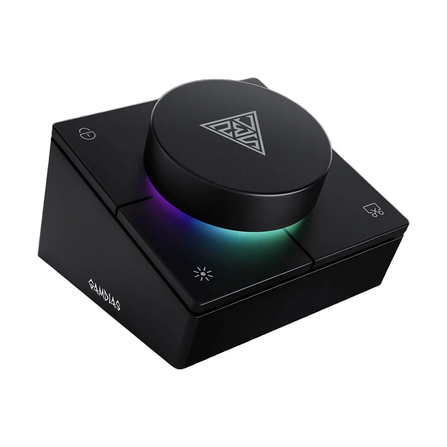 GAMDIAS MERCURY P1-1500 Type-C Female to HDMI, Dual USB, Dual Type-C, Audio, Lan, SD & microSD Female Converter