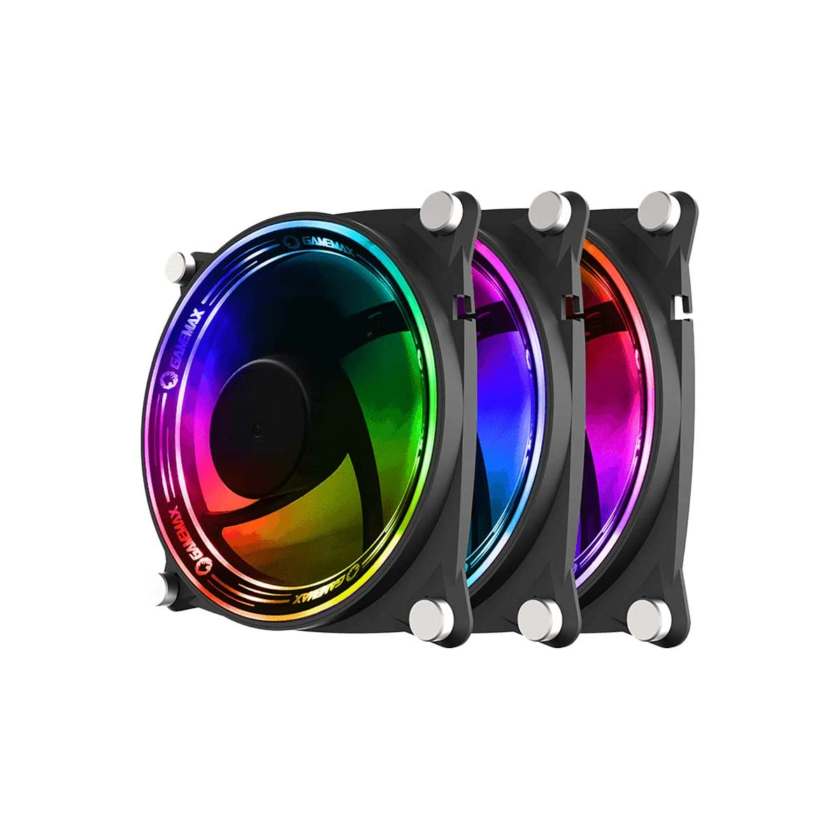 GameMax RB-300 120mm (3 in 1) ARGB Casing Cooling Fan