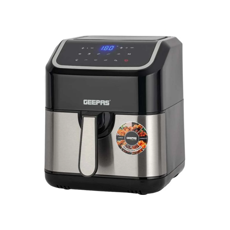 Geepas GAF37527 Digital Air Fryer with Vortex Technology & Touchscreen - 5L