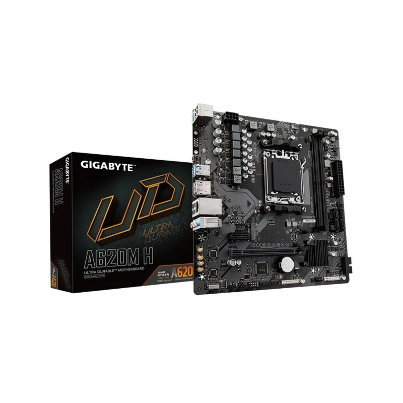Gigabyte A620M H DDR5 AMD AM5 Socket Motherboard