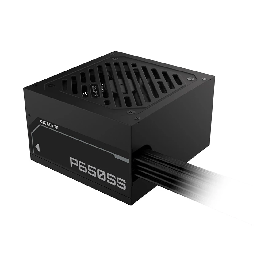 Gigabyte P650SS 650W Non Modular 80 Plus Certified Black PSU #GP-P650SS