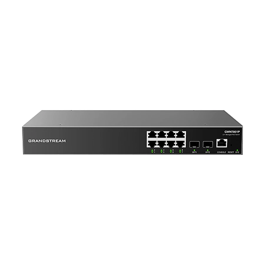 Grandstream GWN7801(P) 10-Port Enterprise Layer 2+ Managed Network Switch