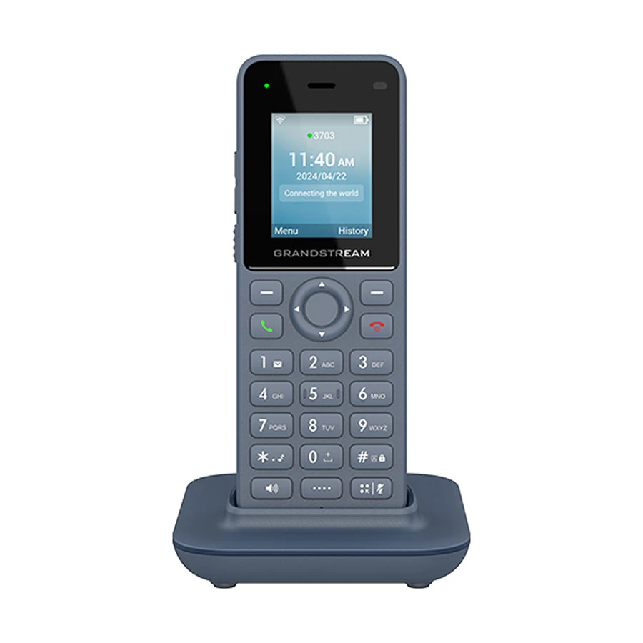 Grandstream WP816 Cordless Wi-Fi IP Phone with 2 SIP Accounts 2 Line