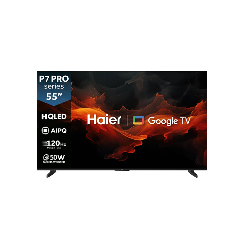 Haier 55P7PRO 55-inch 4K HQLED Smart Google TV - official view 3