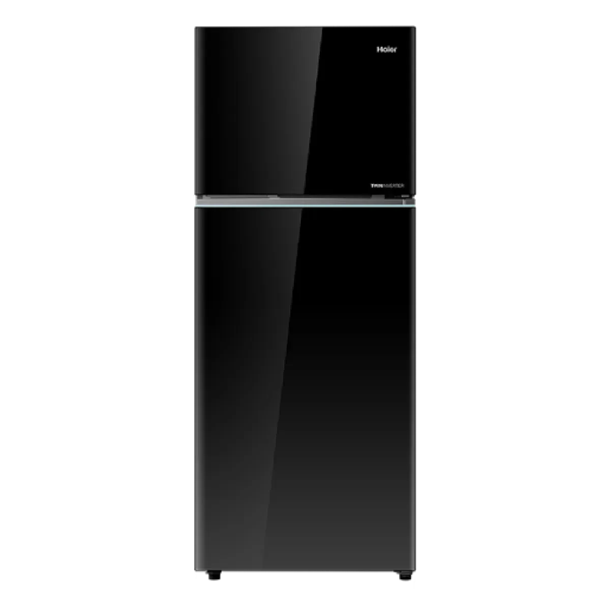 Haier HRF-475VBG 488L Gross Black Glass No Frost Refrigerator