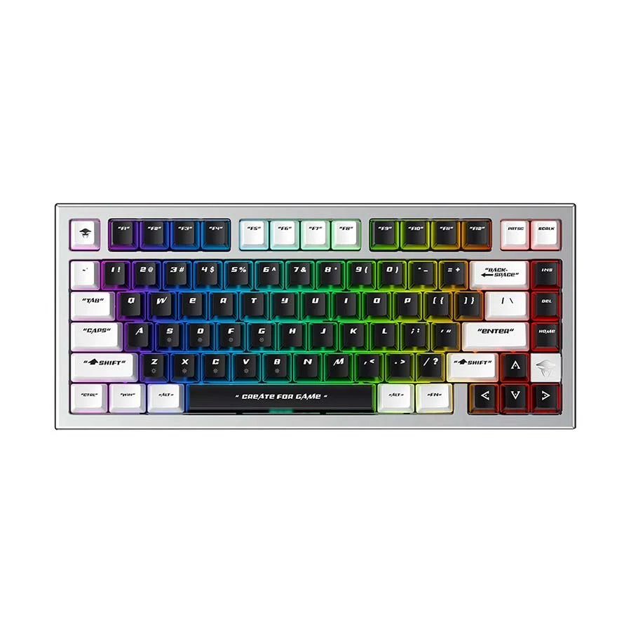Havit Astralforce-1 RGB Wired Hot Swap (Klein switch) & White Mechanical Gaming Keyboard