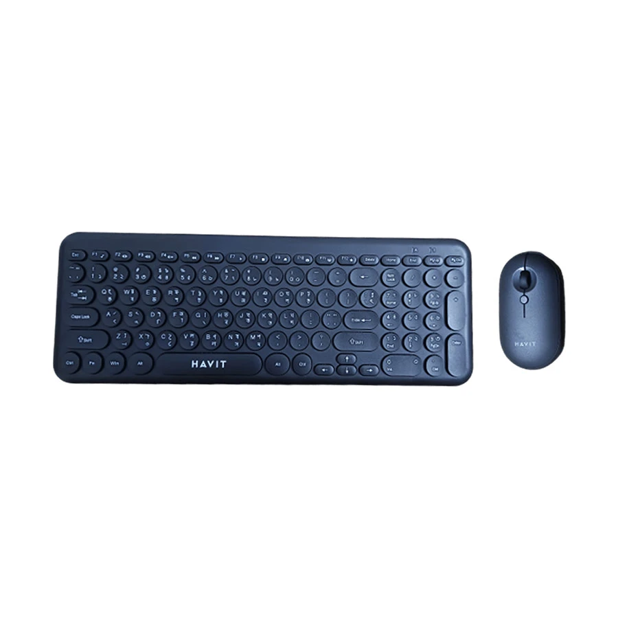 Havit KB254GCM Wireless Keyboard & Mouse Combo with Bangla