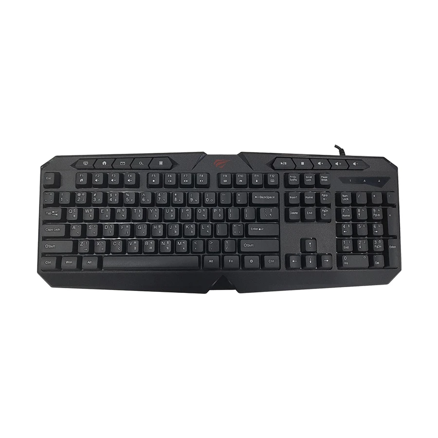 Havit KB419L USB Multi-Function Backlit Gaming Keyboard with Bangla