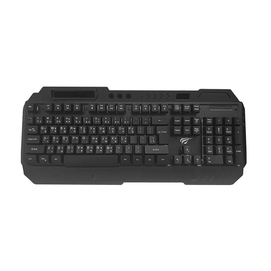 Havit KB838L Wired Multimedia Keyboard with Bangla
