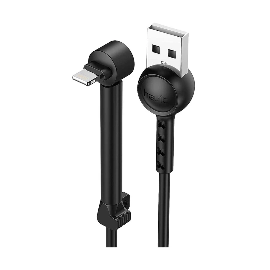 Havit USB Male to Lightning Male, 1 Meter, Charging & Data Cable #H696