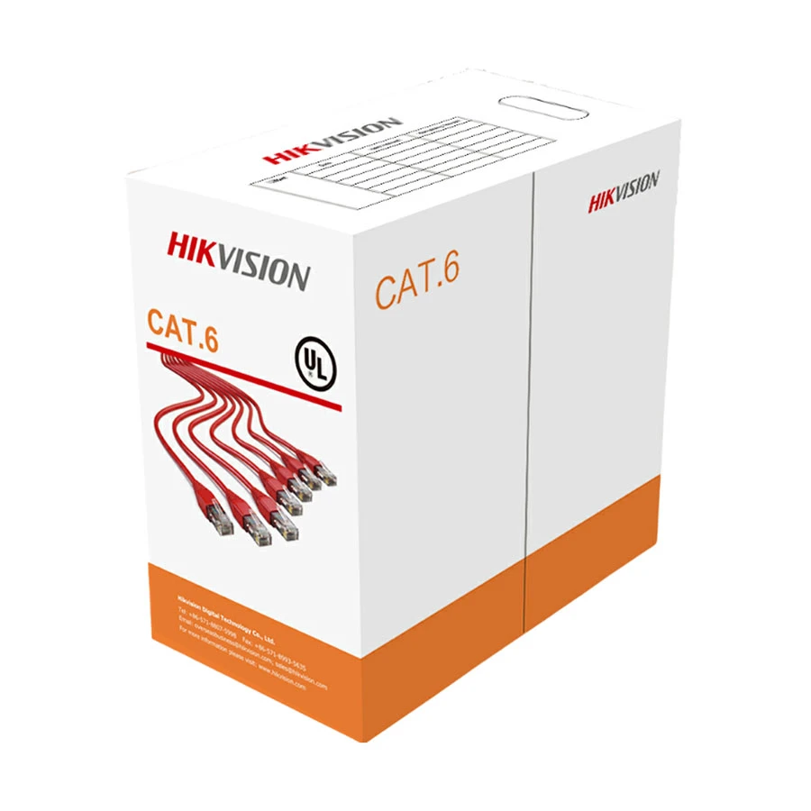 Hikvision Cat-6 1 Meter Network Cable #DS-1LN6-UU