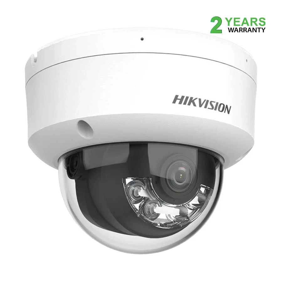 Hikvision DS-2CD1143G2-LIU (2.8mm) (4.0MP) Smart Hybrid Light Fixed Dome IP Camera