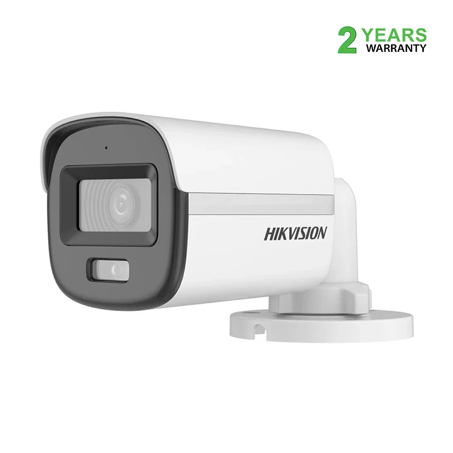 Hikvision DS-2CE10DF0T-LFS (3.6mm) (2.0MP) Smart Hybrid Light ColorVu Fixed Mini Bullet CC Camera