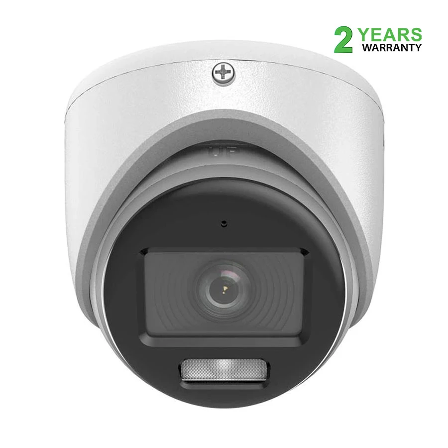 Hikvision DS-2CE70DF0T-LMFS (2.8mm) (2.0MP) Smart Hybrid Light ColorVu Fixed Turret CC Camera