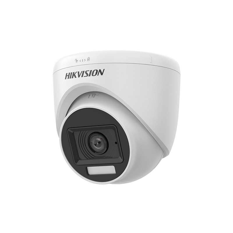 Hikvision DS-2CE76G0T-LPFS 2K Smart Hybrid Light Audio Fixed Turret Camera - official view 2