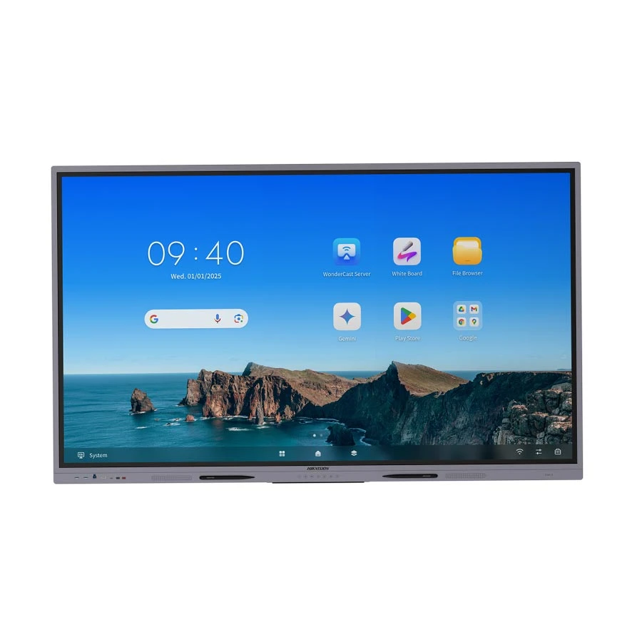 Hikvision DS-D5A65RB/A3 65 Inch 16GB (8GB+8GB Virtual), 128GB ROM 4K UHD Touch Interactive Flat Panel