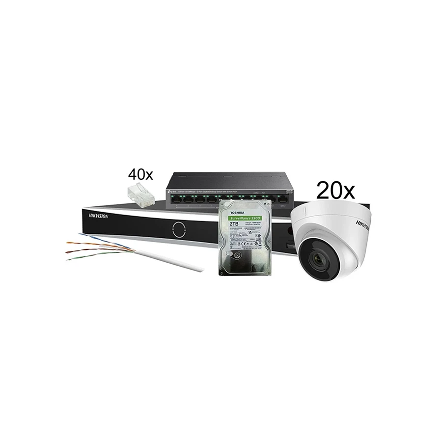 Hikvision Indoor Show Room & Office CC TV Package #SOH-HK-006