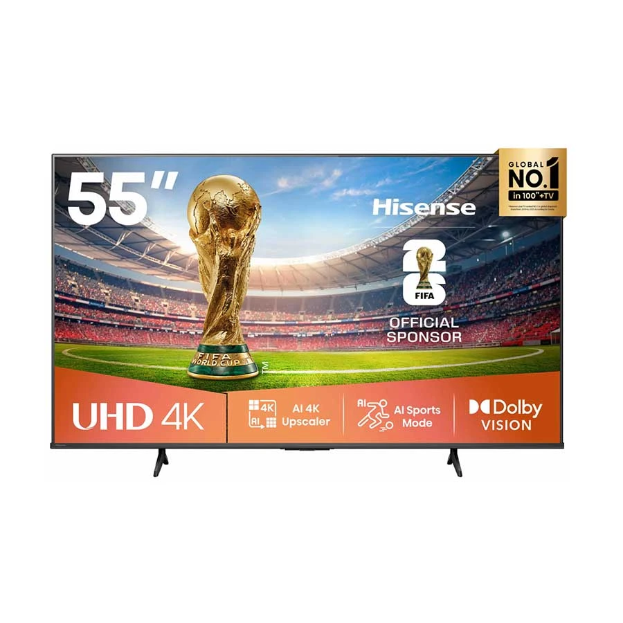 Hisense 55A6Q 55 Inch 4K UHD VIDAA Smart TV (Official)