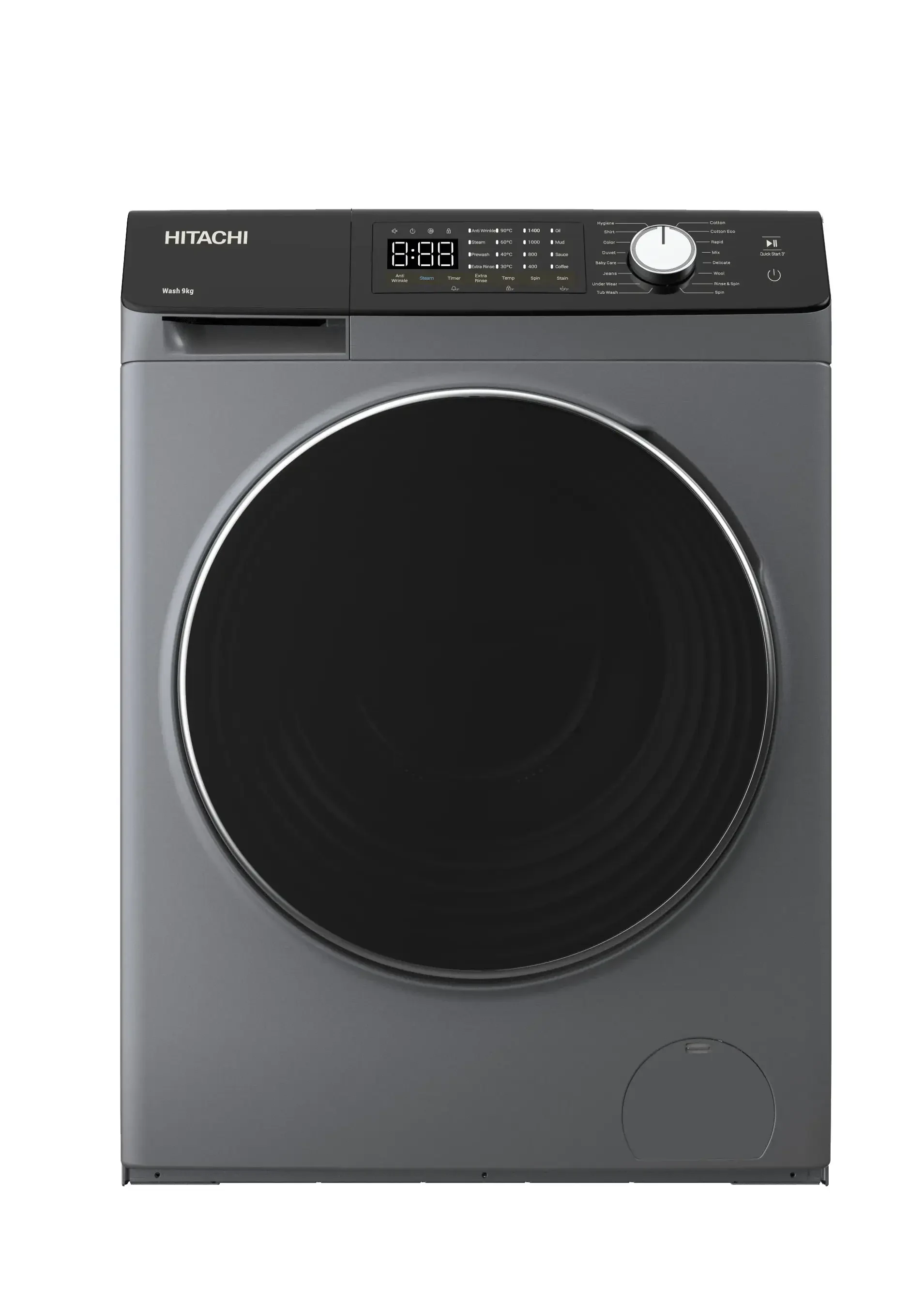Hitachi BD-904HVOS/W 9kg Front Load Inverter Washing Machine