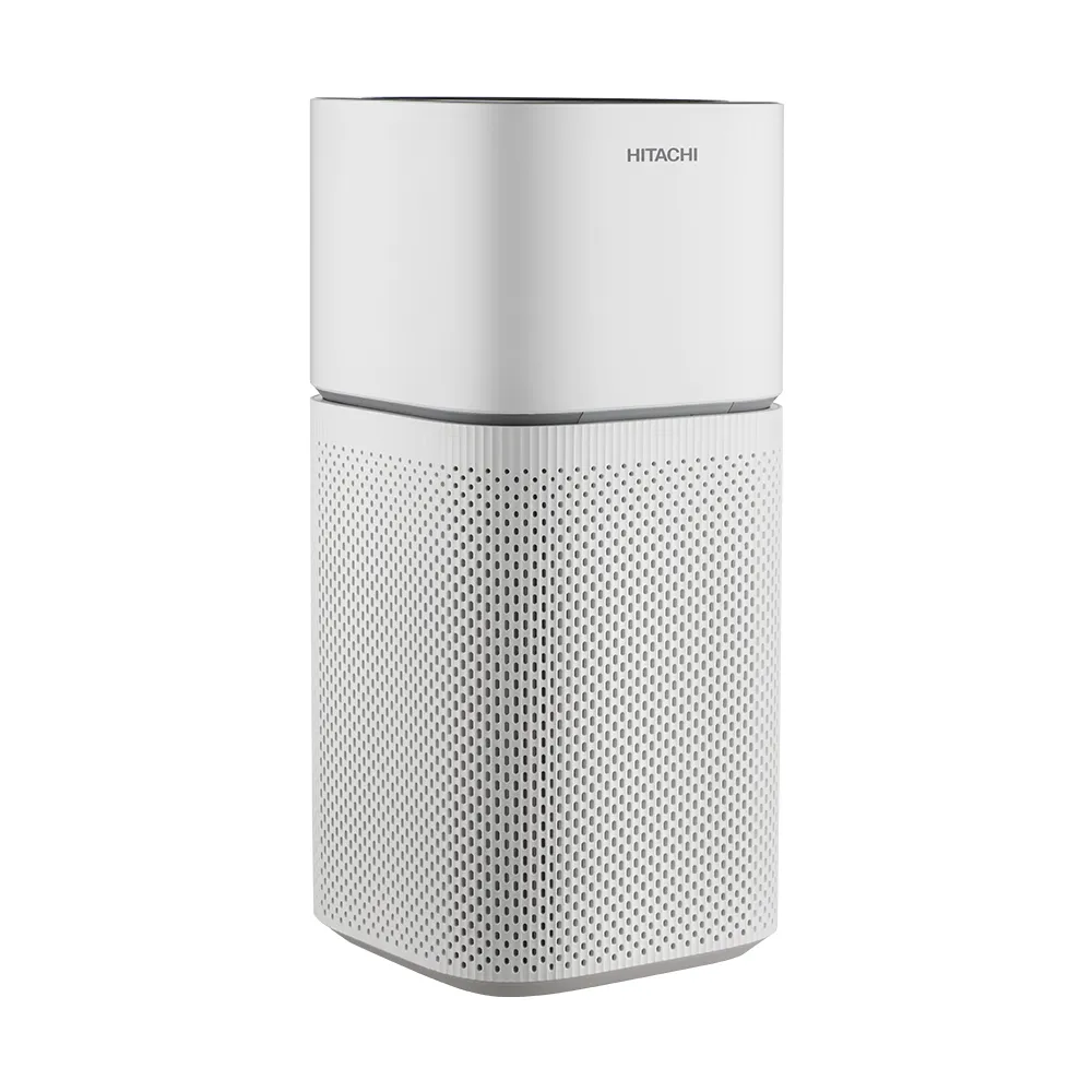 Hitachi EP-TZ50WG air purifier, opposite angled view