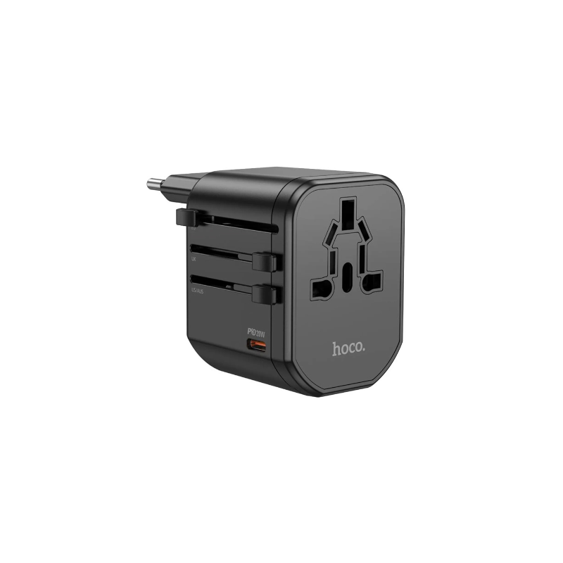 Hoco AC15 3-port PD20W Universal Charger - official view 2
