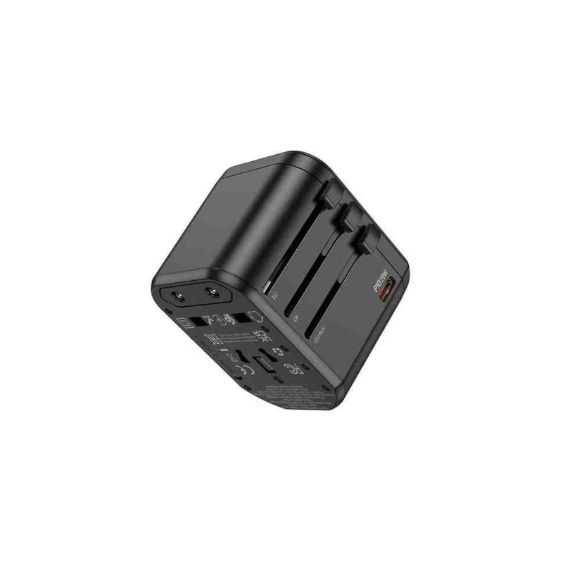Hoco AC15 3-port PD20W Universal Charger - official view 3