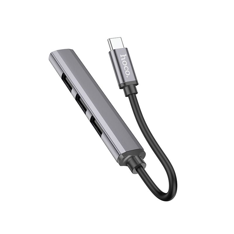 Hoco HB26 4 in 1 Type-C Mini Adapter - official view 3