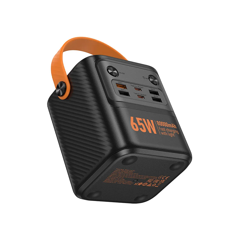 Hoco J152 Pro Tough 65W PD Power Bank - 80000mAh - official view 4