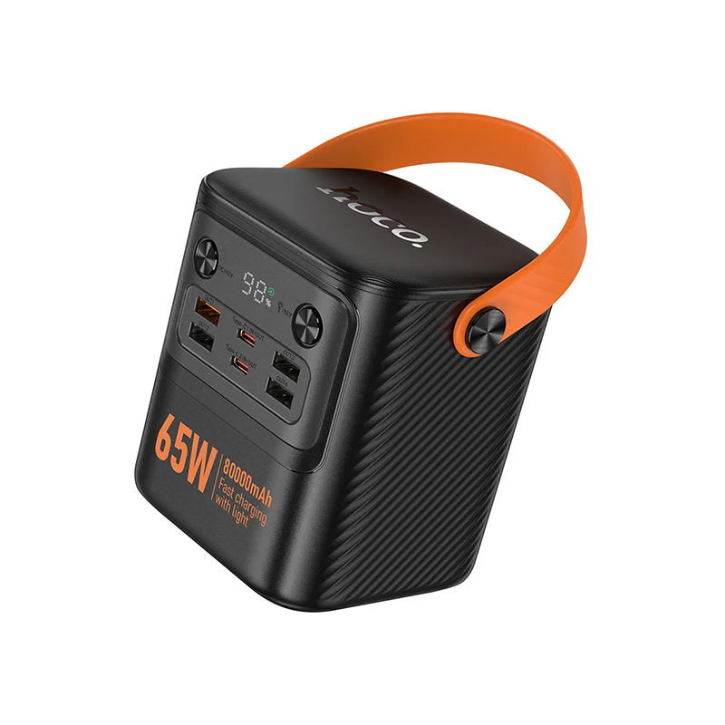 Hoco J152 Pro Tough 65W PD Power Bank - 80000mAh - official view 2