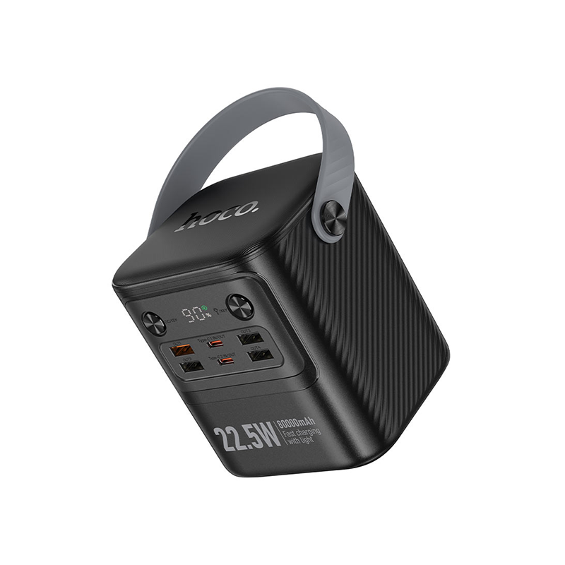 Hoco J152 Tough 22.5W+PD20W LED Lamp Power Bank - 80000mAh - official view 3