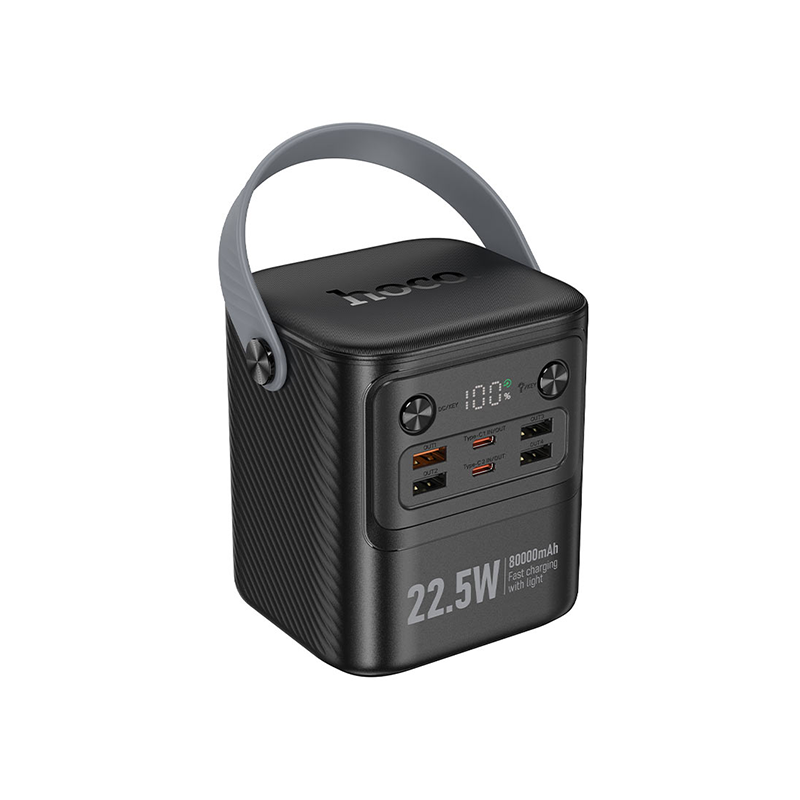 Hoco J152 Tough 22.5W+PD20W LED Lamp Power Bank - 80000mAh