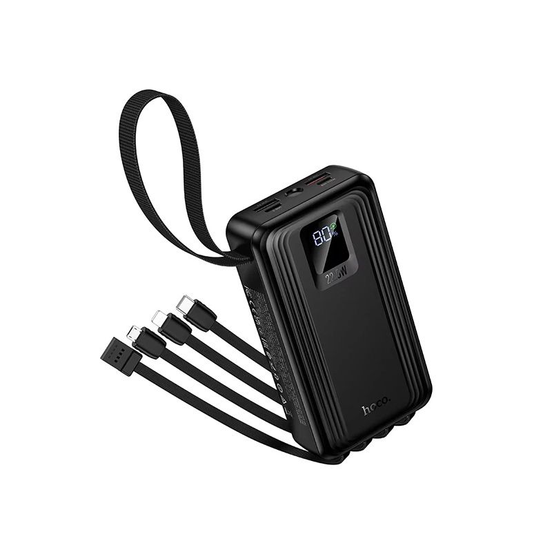 Hoco J173 Jingyao 22.5W+PD20W Power Bank with Four Cables - 20000mAh - official view 3