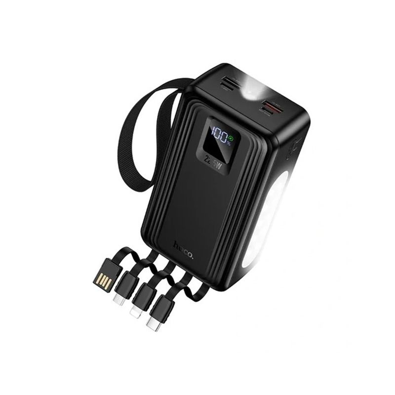 Hoco J173A 22.5W Power Bank with Four Cables - 30000mAh - official view 2