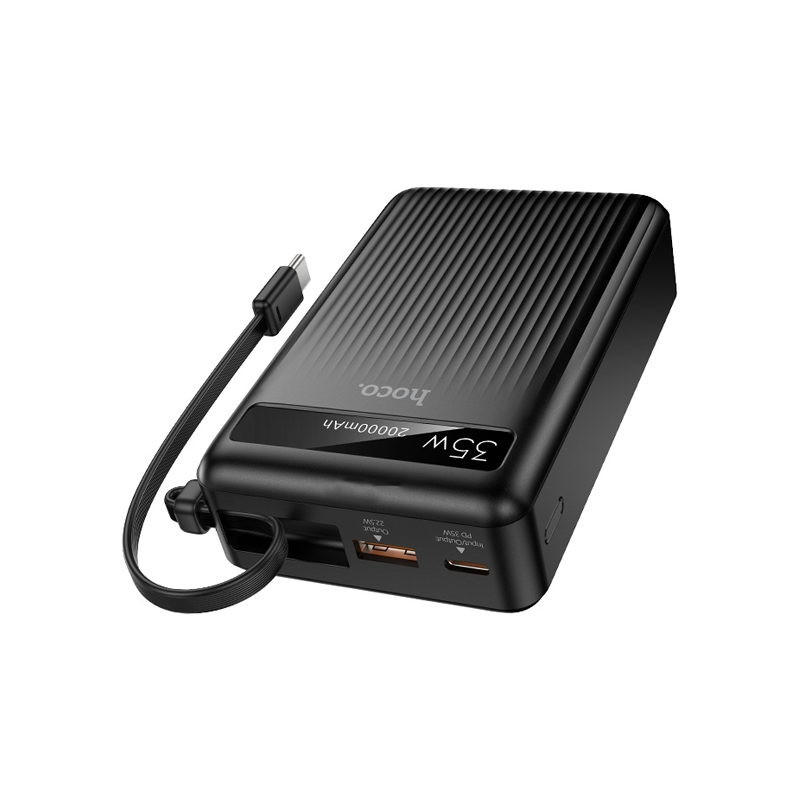 Hoco MMJ-04 35W PD Fast Charging Power Bank - 20000mAh - official view 3
