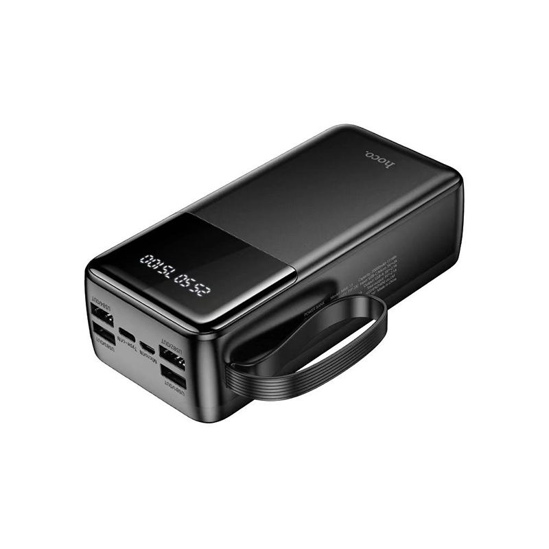 Hoco MMJ-13 Rest Power Bank with Built in Cables - 30000mAh - official view 2