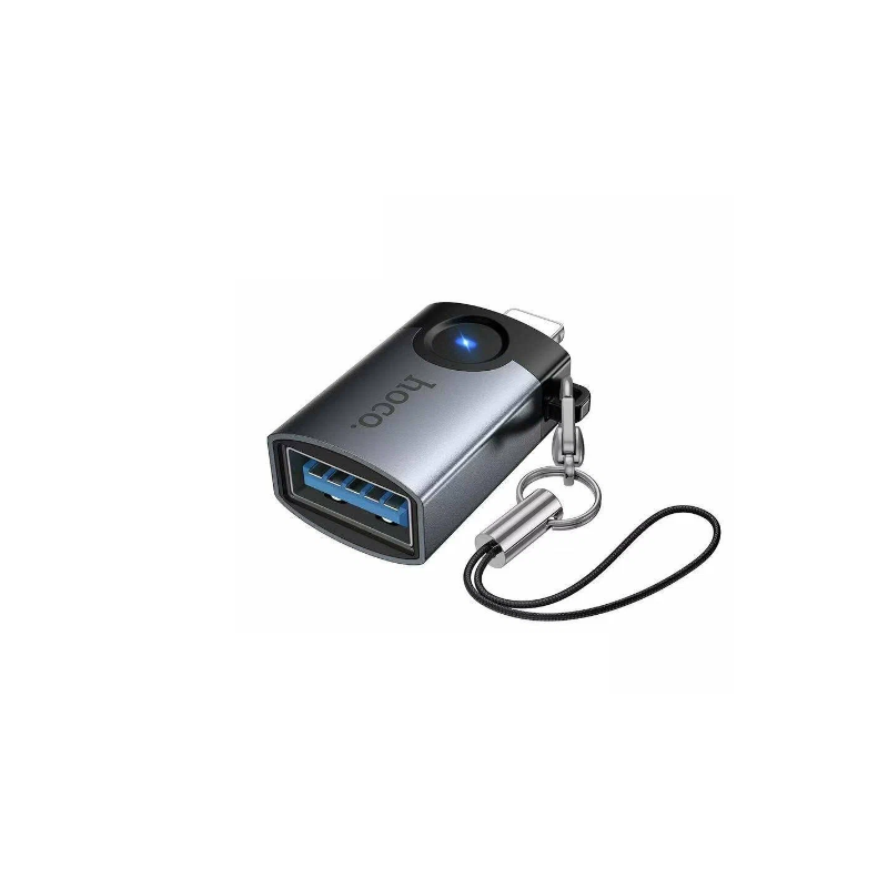 Hoco UA46D 2-in-1 OTG Adapter Lightning & Type-C to USB Converter - official view 2