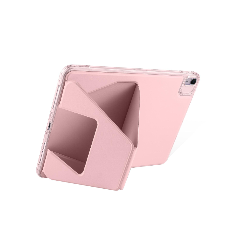 Hyphen Transparent Leather Back Case for iPad - official view 2